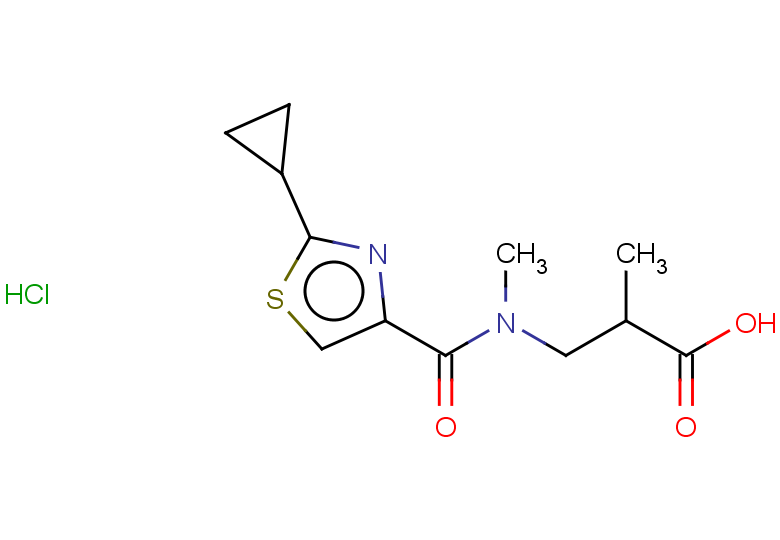 3-[1-(2-cyclopropyl-1,3-thiazol-4-yl)-N-methylformamido]-2-methylpropanoic acid hydrochloride