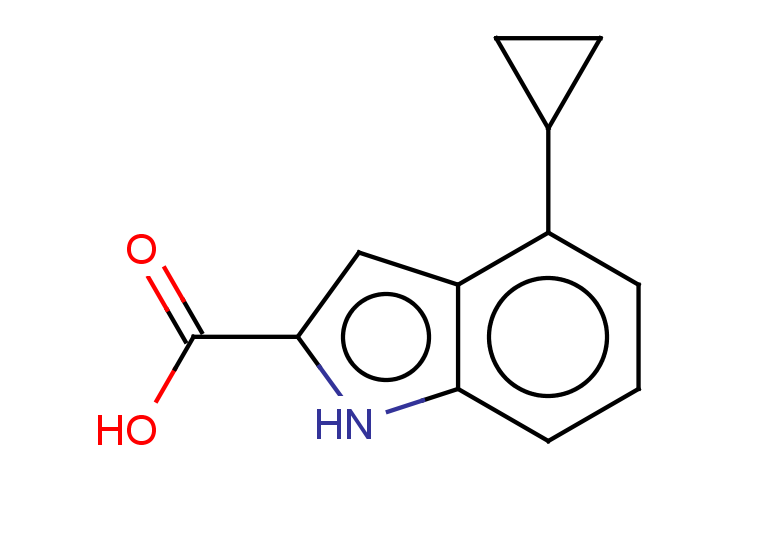 4-cyclopropyl-1H-indole-2-carboxylic acid