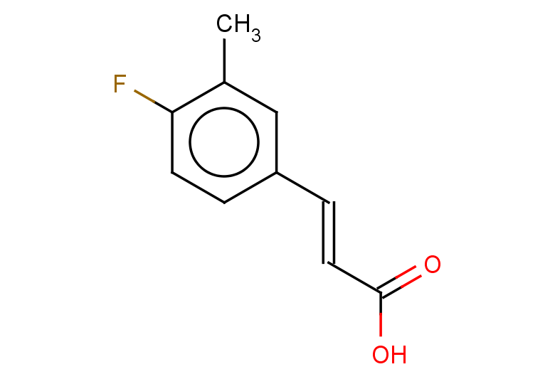 (2E)-3-(4-fluoro-3-methylphenyl)prop-2-enoic acid