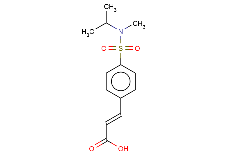 (2E)-3-{4-[methyl(propan-2-yl)sulfamoyl]phenyl}prop-2-enoic acid