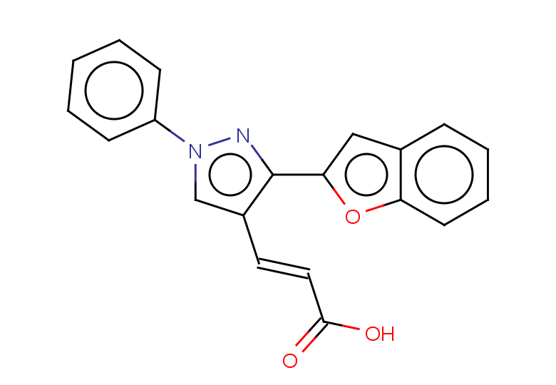 (2E)-3-[3-(1-benzofuran-2-yl)-1-phenyl-1H-pyrazol-4-yl]prop-2-enoic acid