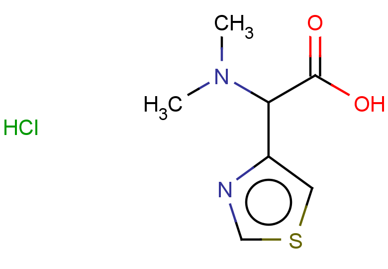 2-(dimethylamino)-2-(1,3-thiazol-4-yl)acetic acid hydrochloride
