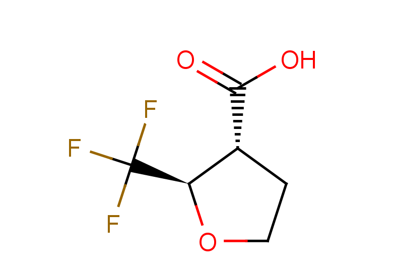 rac-(2R,3R)-2-(trifluoromethyl)oxolane-3-carboxylic acid, trans