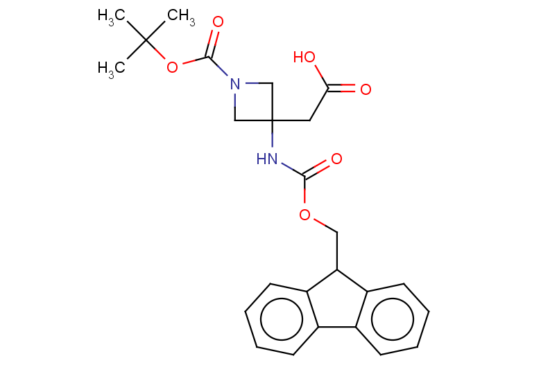 2-{1-[(tert-butoxy)carbonyl]-3-({[(9H-fluoren-9-yl)methoxy]carbonyl}amino)azetidin-3-yl}acetic acid