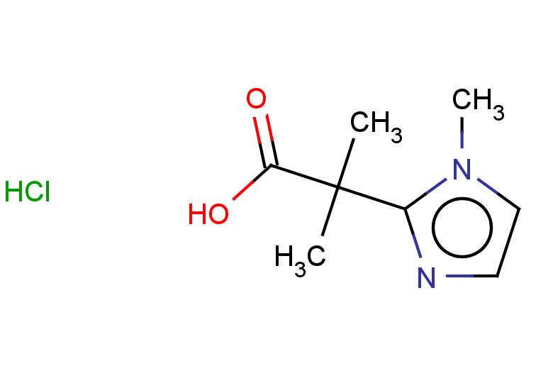 2-methyl-2-(1-methyl-1H-imidazol-2-yl)propanoic acid hydrochloride