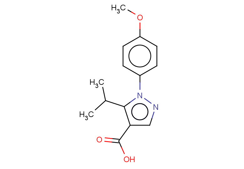 1-(4-methoxyphenyl)-5-(propan-2-yl)-1H-pyrazole-4-carboxylic acid