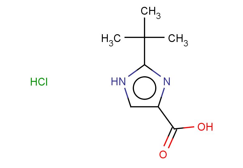 2-tert-butyl-1H-imidazole-4-carboxylic acid hydrochloride