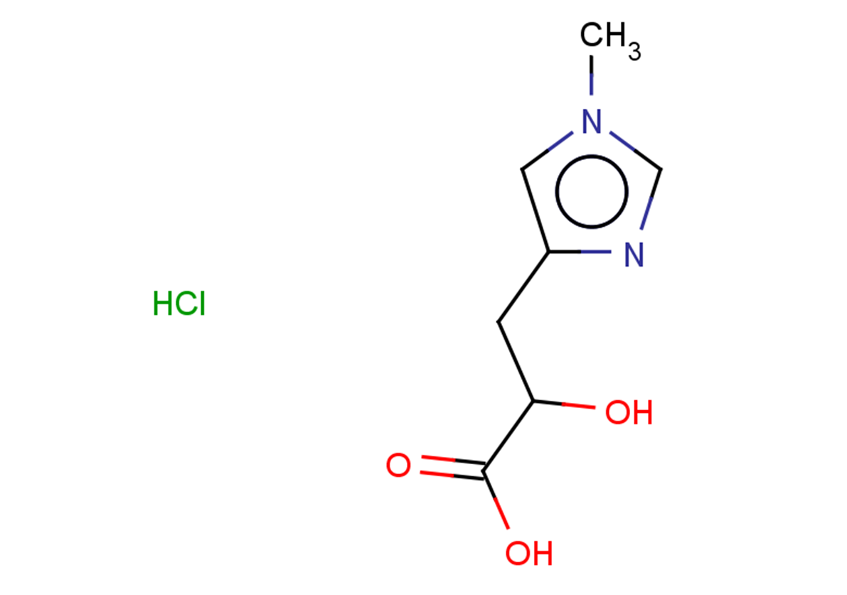 2-hydroxy-3-(1-methyl-1H-imidazol-4-yl)propanoic acid hydrochloride
