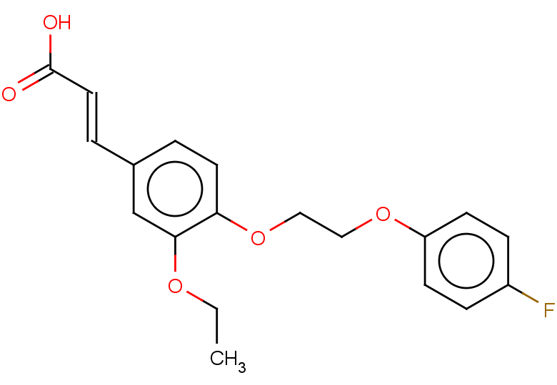(2E)-3-{3-ethoxy-4-[2-(4-fluorophenoxy)ethoxy]phenyl}prop-2-enoic acid