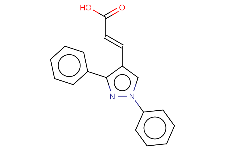 (2E)-3-(1,3-diphenyl-1H-pyrazol-4-yl)prop-2-enoic acid