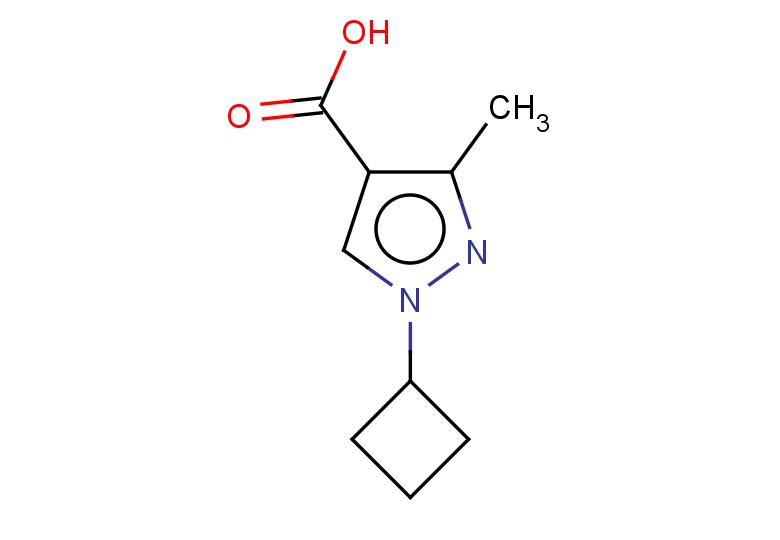 1-cyclobutyl-3-methyl-1H-pyrazole-4-carboxylic acid