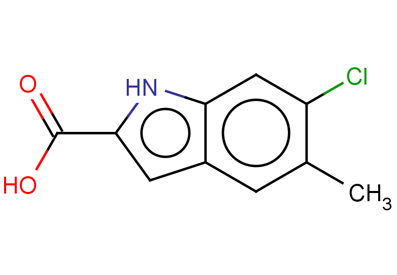 6-chloro-5-methyl-1H-indole-2-carboxylic acid