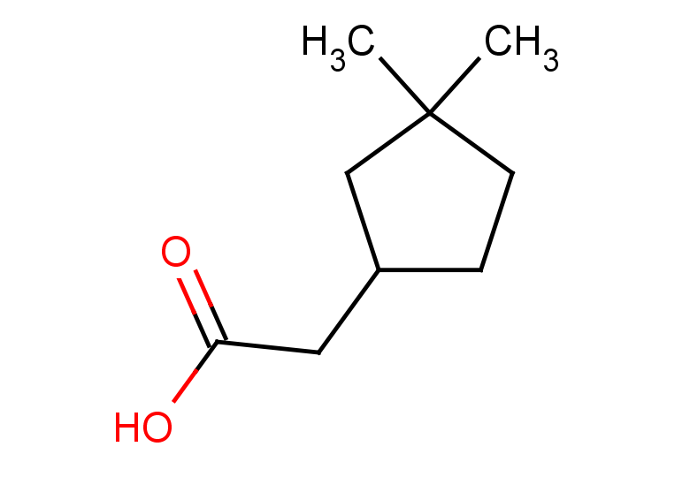 2-(3,3-dimethylcyclopentyl)acetic acid