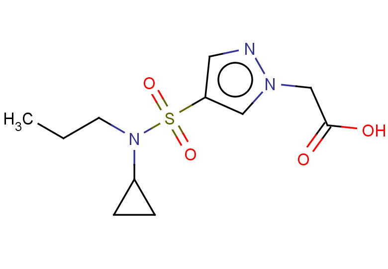 2-{4-[cyclopropyl(propyl)sulfamoyl]-1H-pyrazol-1-yl}acetic acid
