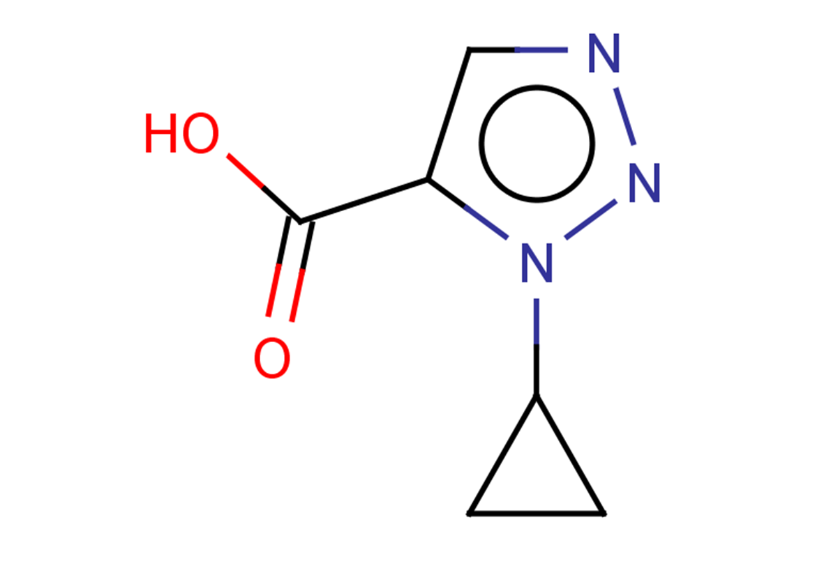 1-cyclopropyl-1H-1,2,3-triazole-5-carboxylic acid