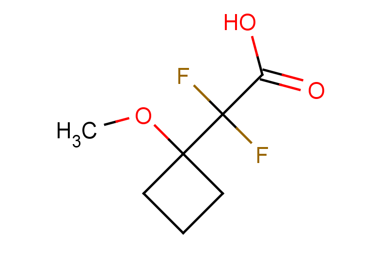2,2-difluoro-2-(1-methoxycyclobutyl)acetic acid