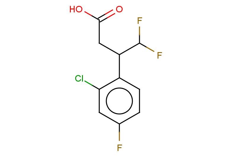 3-(2-chloro-4-fluorophenyl)-4,4-difluorobutanoic acid