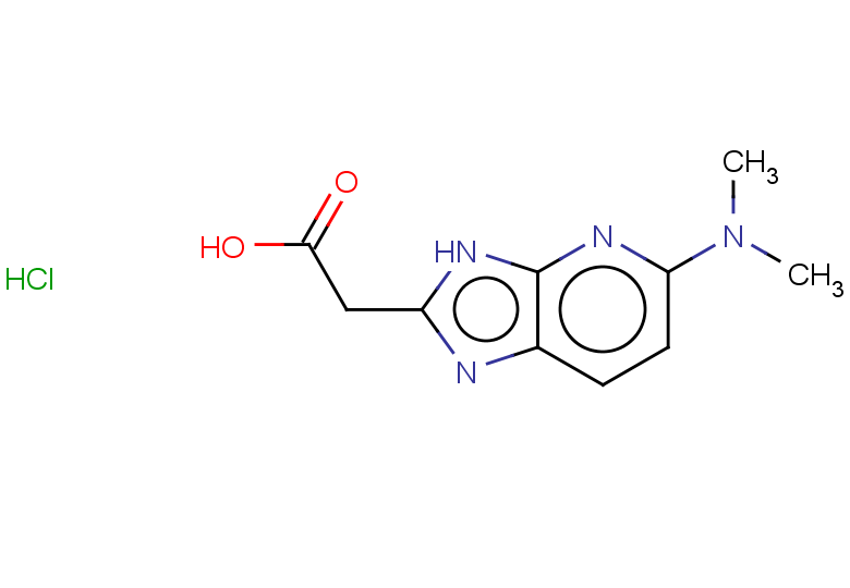 2-[5-(dimethylamino)-3H-imidazo[4,5-b]pyridin-2-yl]acetic acid hydrochloride