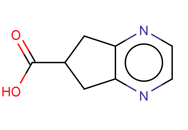 5H,6H,7H-cyclopenta[b]pyrazine-6-carboxylic acid