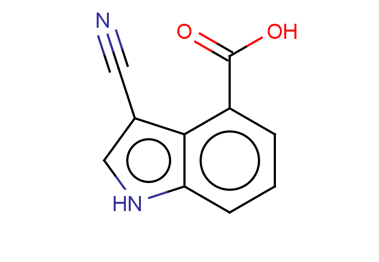 3-cyano-1H-indole-4-carboxylic acid
