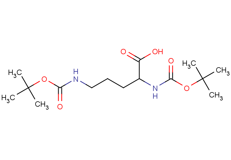 2,5-bis({[(tert-butoxy)carbonyl]amino})pentanoic acid