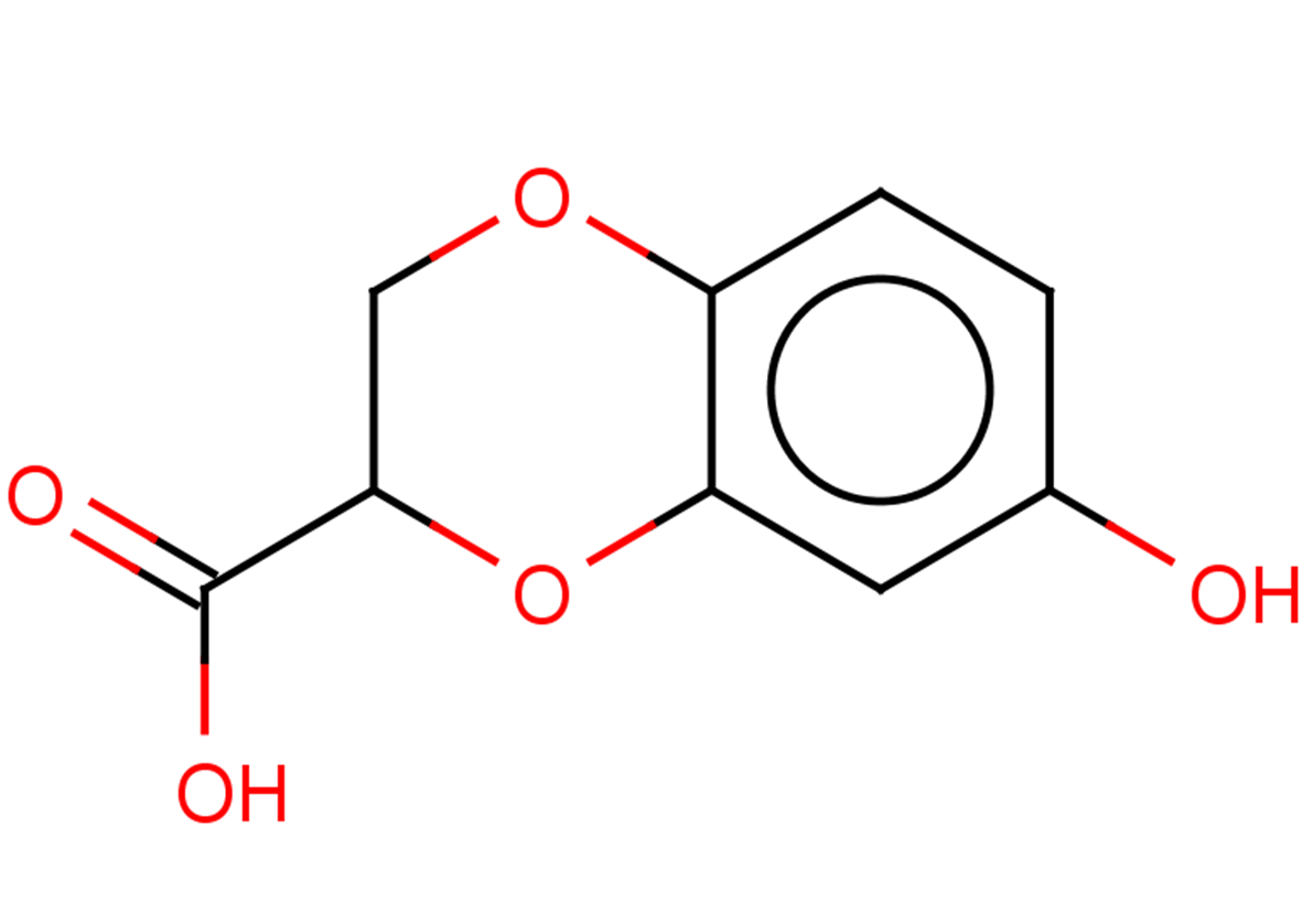 7-hydroxy-2,3-dihydro-1,4-benzodioxine-2-carboxylic acid