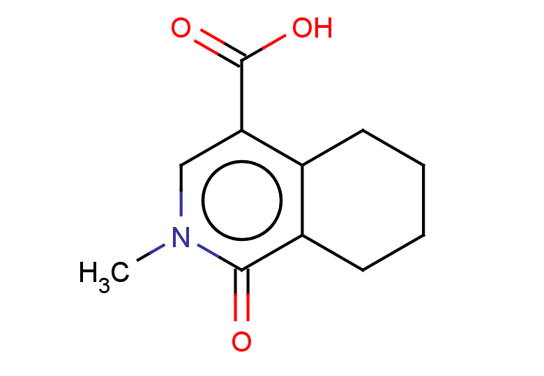 2-methyl-1-oxo-1,2,5,6,7,8-hexahydroisoquinoline-4-carboxylic acid