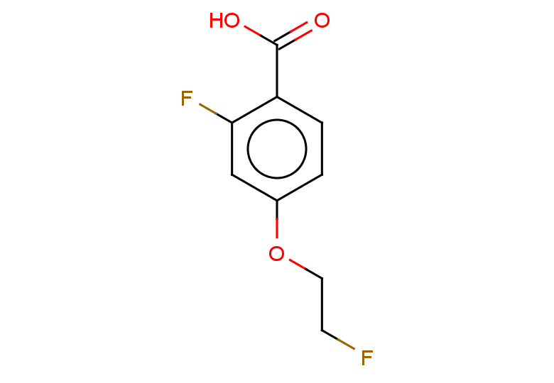 2-fluoro-4-(2-fluoroethoxy)benzoic acid