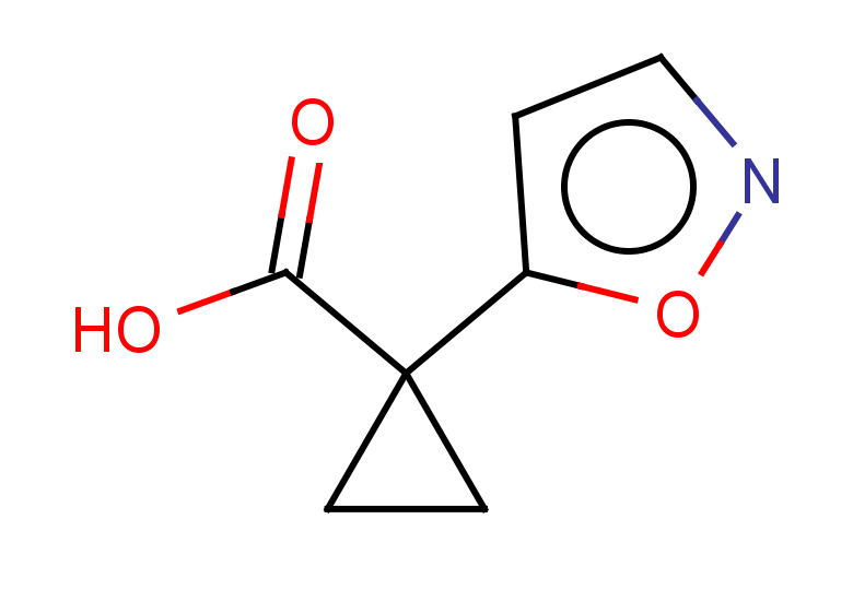 1-(1,2-oxazol-5-yl)cyclopropane-1-carboxylic acid