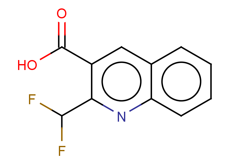 2-(difluoromethyl)quinoline-3-carboxylic acid