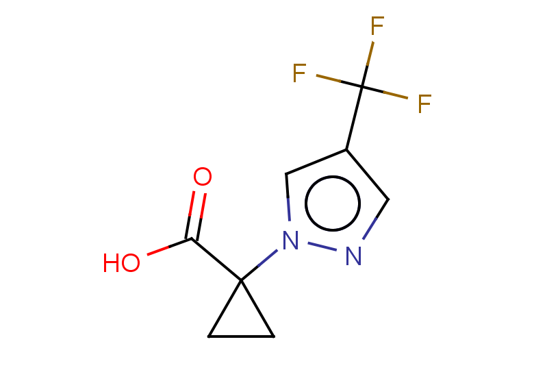 1-[4-(trifluoromethyl)-1H-pyrazol-1-yl]cyclopropane-1-carboxylic acid