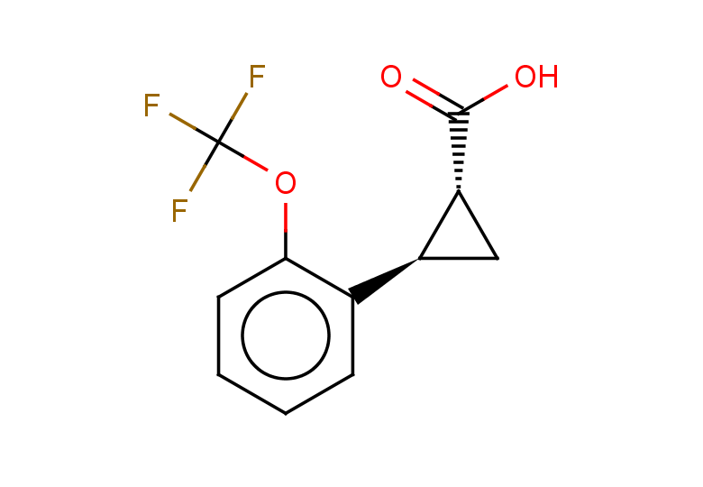 rac-(1R,2R)-2-[2-(trifluoromethoxy)phenyl]cyclopropane-1-carboxylic acid, trans