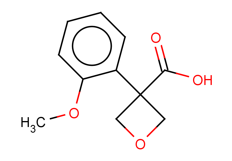 3-(2-methoxyphenyl)oxetane-3-carboxylic acid