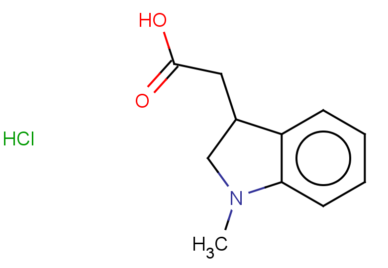 2-(1-methyl-2,3-dihydro-1H-indol-3-yl)acetic acid hydrochloride