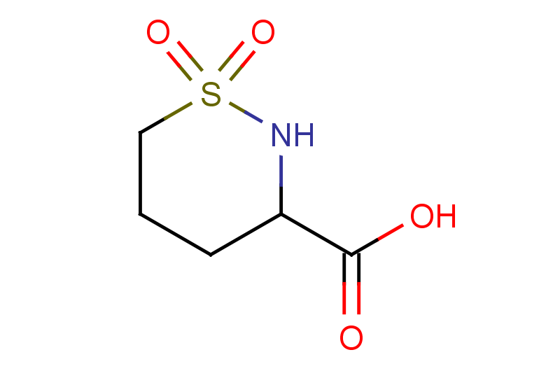 1,1-dioxo-1,2-thiazinane-3-carboxylic acid