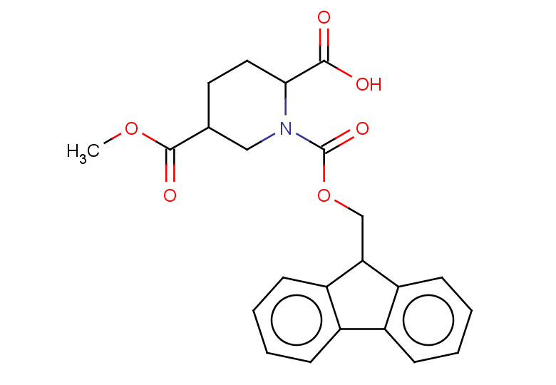 1-{[(9H-fluoren-9-yl)methoxy]carbonyl}-5-(methoxycarbonyl)piperidine-2-carboxylic acid