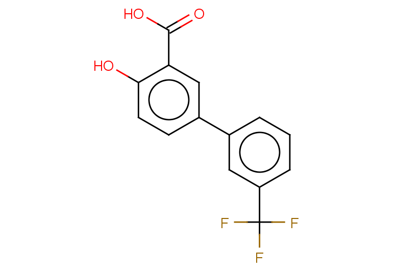 2-hydroxy-5-[3-(trifluoromethyl)phenyl]benzoic acid