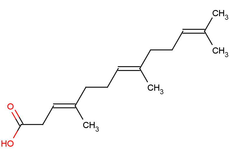 (3E,7E)-4,8,12-trimethyltrideca-3,7,11-trienoic acid