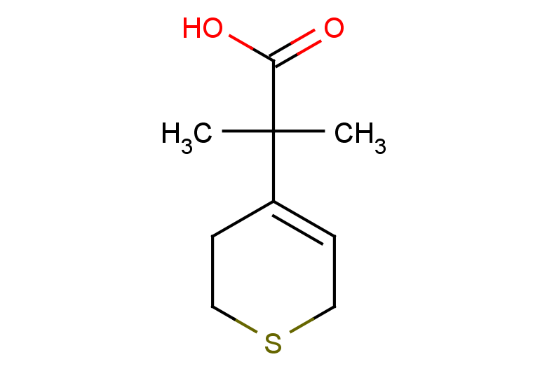 2-(3,6-dihydro-2H-thiopyran-4-yl)-2-methylpropanoic acid