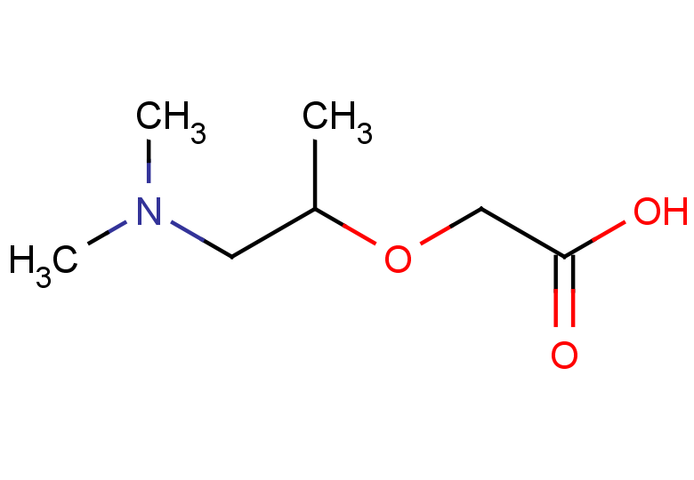 2-{[1-(dimethylamino)propan-2-yl]oxy}acetic acid