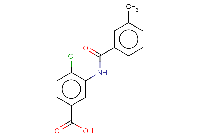 4-chloro-3-(3-methylbenzamido)benzoic acid