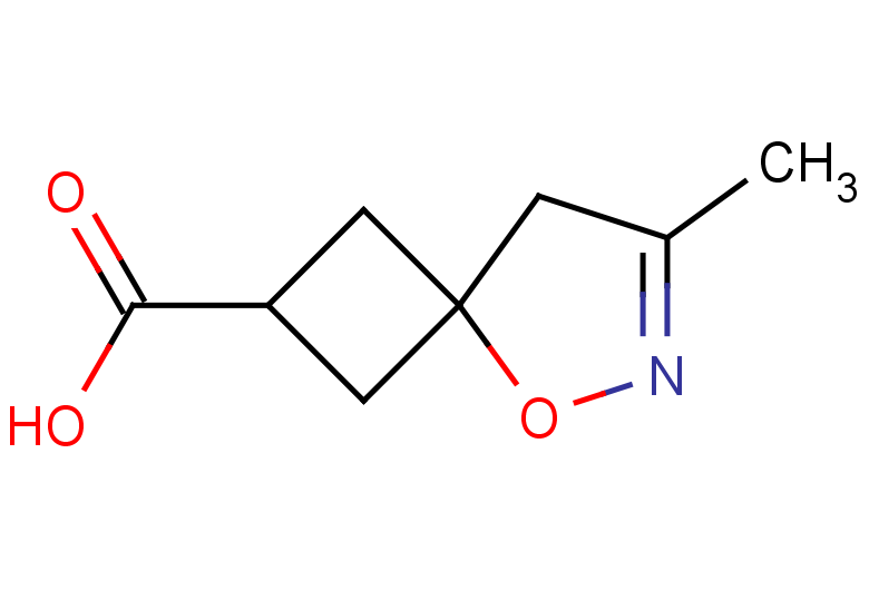 7-methyl-5-oxa-6-azaspiro[3.4]oct-6-ene-2-carboxylic acid