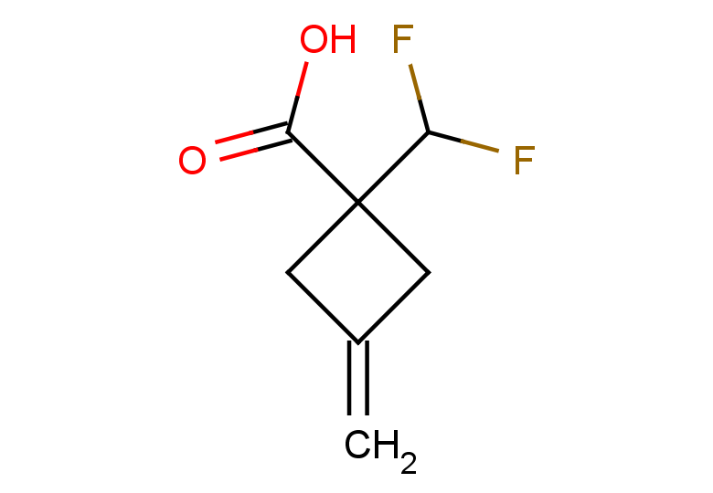 1-(difluoromethyl)-3-methylidenecyclobutane-1-carboxylic acid