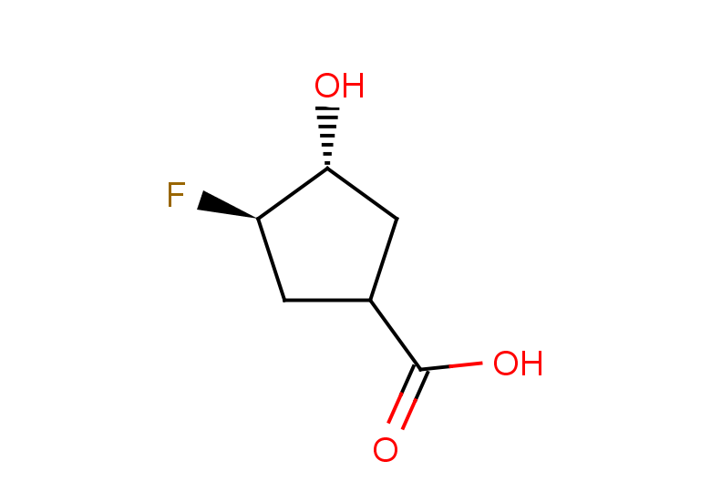 rac-(3R,4R)-3-fluoro-4-hydroxycyclopentane-1-carboxylic acid