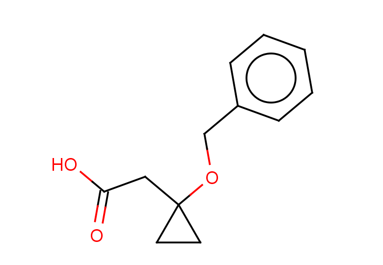2-[1-(benzyloxy)cyclopropyl]acetic acid