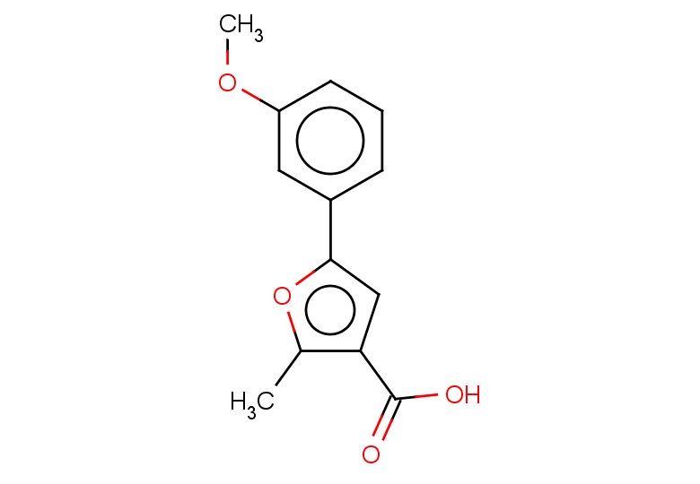 5-(3-methoxyphenyl)-2-methylfuran-3-carboxylic acid
