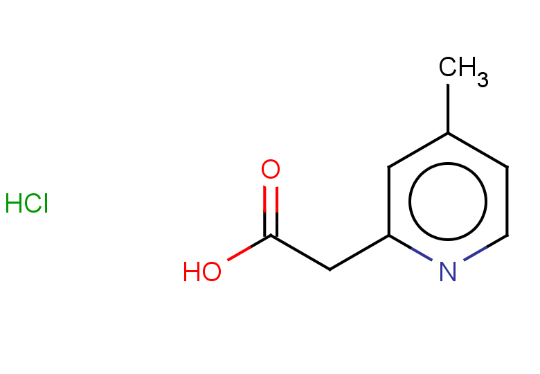 2-(4-methylpyridin-2-yl)acetic acid hydrochloride