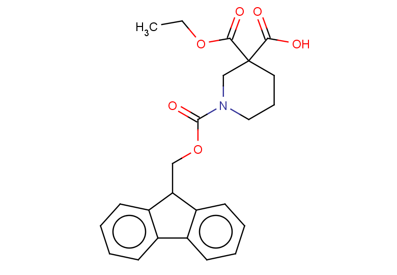 3-(ethoxycarbonyl)-1-{[(9H-fluoren-9-yl)methoxy]carbonyl}piperidine-3-carboxylic acid