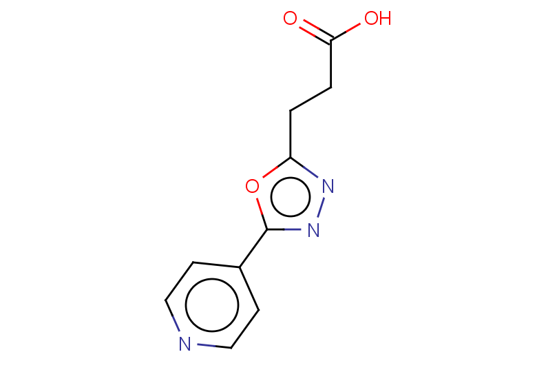 3-[5-(pyridin-4-yl)-1,3,4-oxadiazol-2-yl]propanoic acid