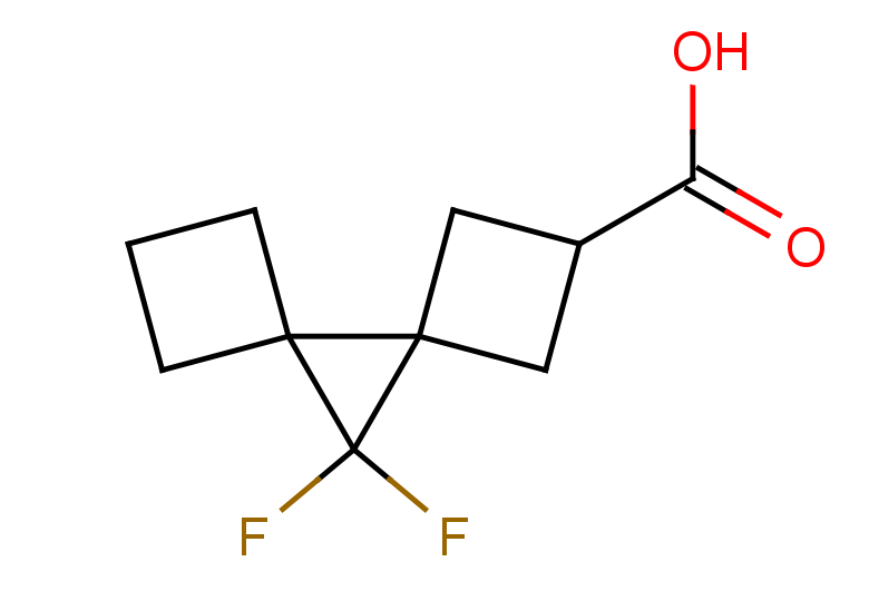 9,9-difluorodispiro[3.0.3^{5}.1^{4}]nonane-2-carboxylic acid, Mixture of diastereomers
